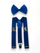 Suspenders glace with bow